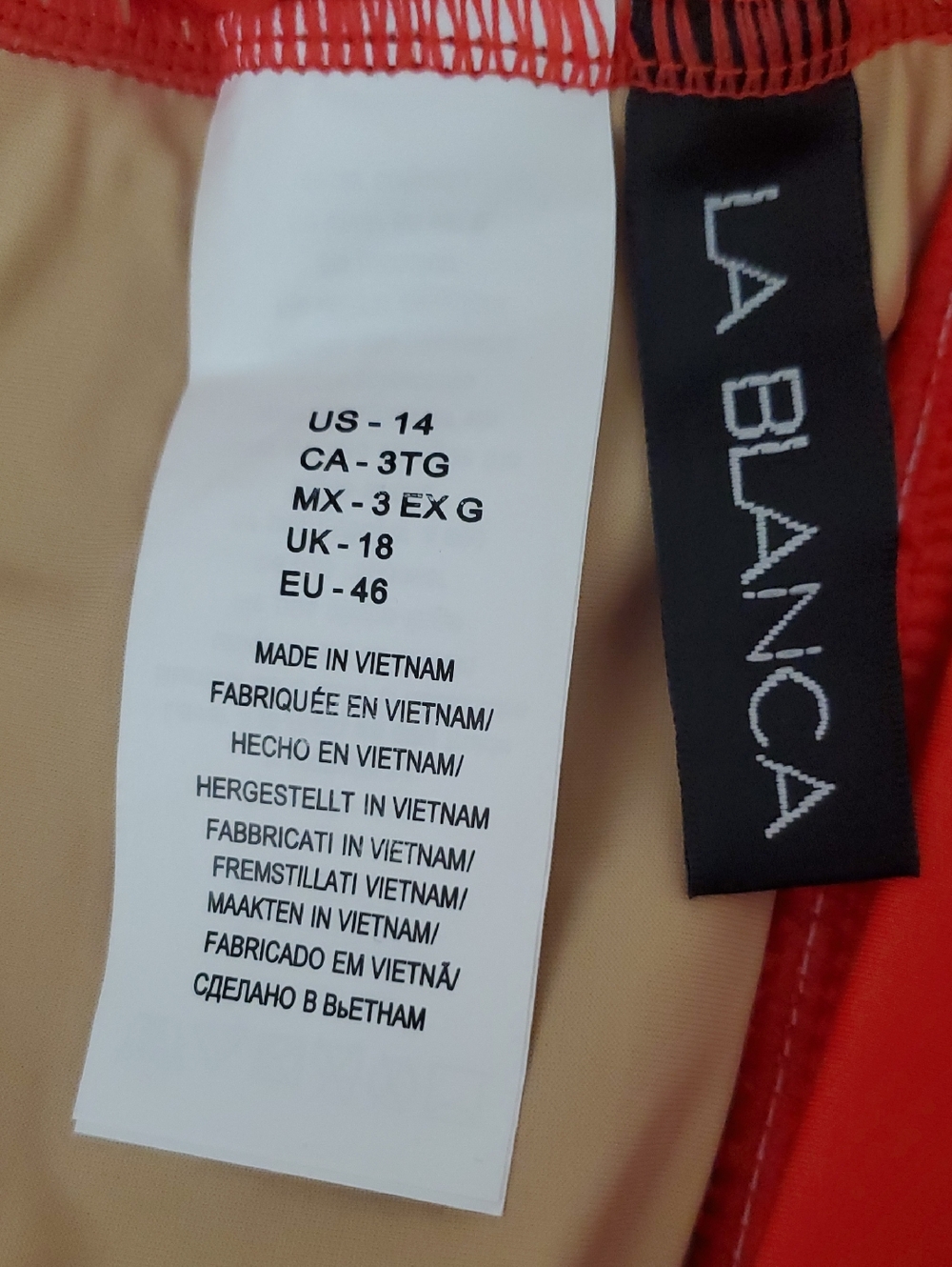 La Blanca Swimsuit Size 14 - Picture 8 of 11